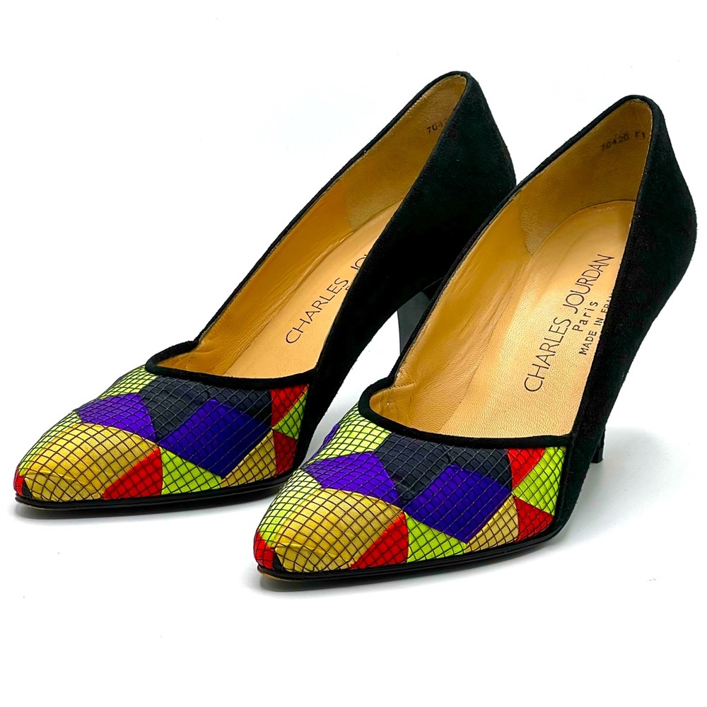 Charles Jourdan ladies size 8 with 3” heel